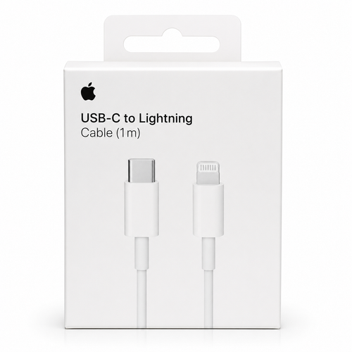 کابل شارژ USB-C به لایتنینگ اپل 1 متری اورجینال