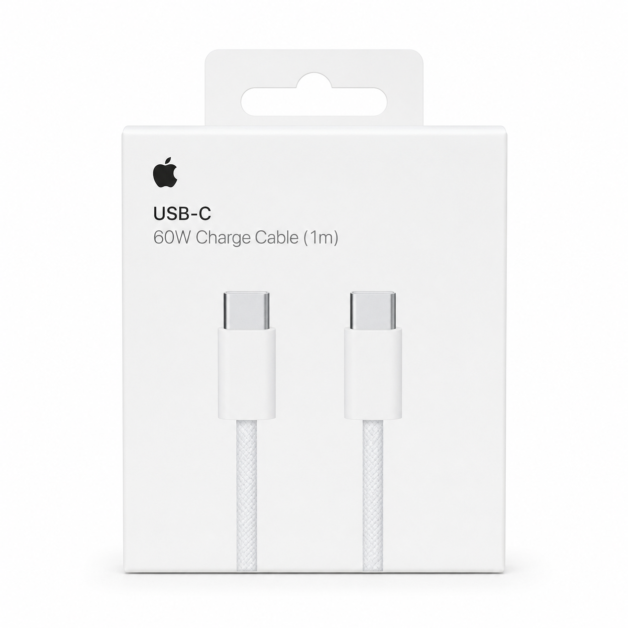 کابل شارژ USB-C به USB-C اپل 60 وات 1 متری اورجینال