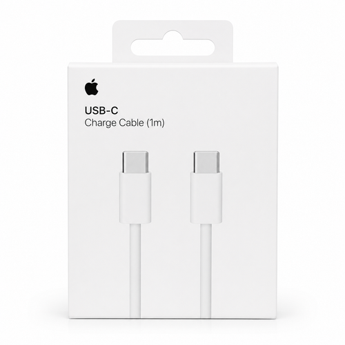 کابل شارژ USB-C به USB-C اپل 1 متری اورجینال پک قدیم