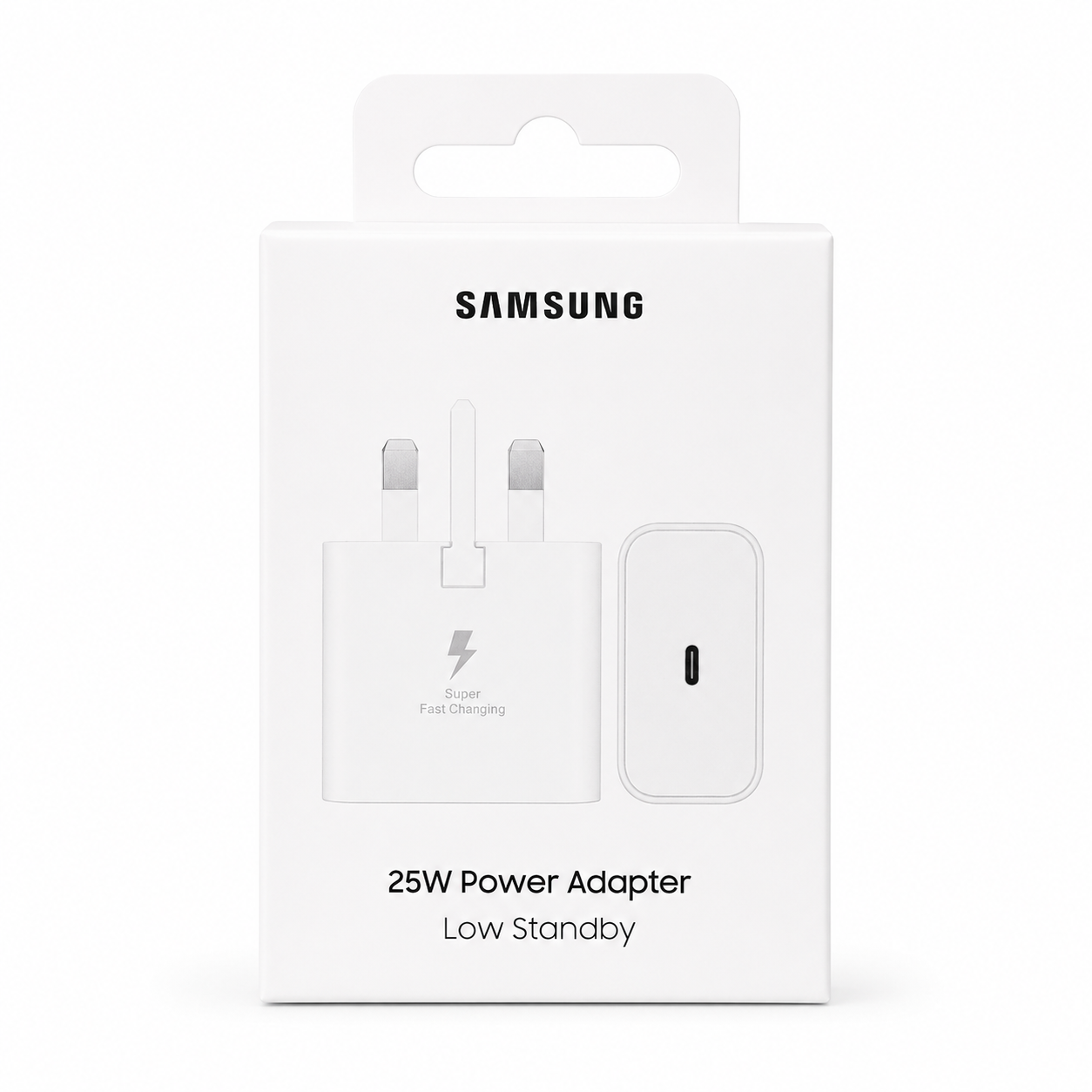 شارژر دیواری سامسونگ 25 وات سه پین USB-C مدل EP-T2510 سفید اصل چین