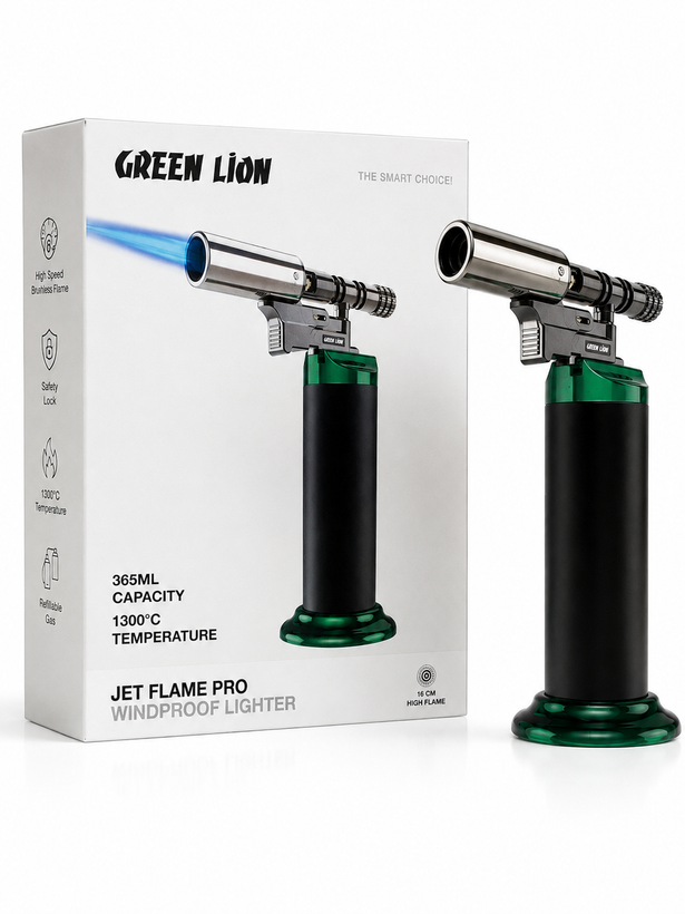فندک تورچ Green Lion Jet Flame Proضد باد