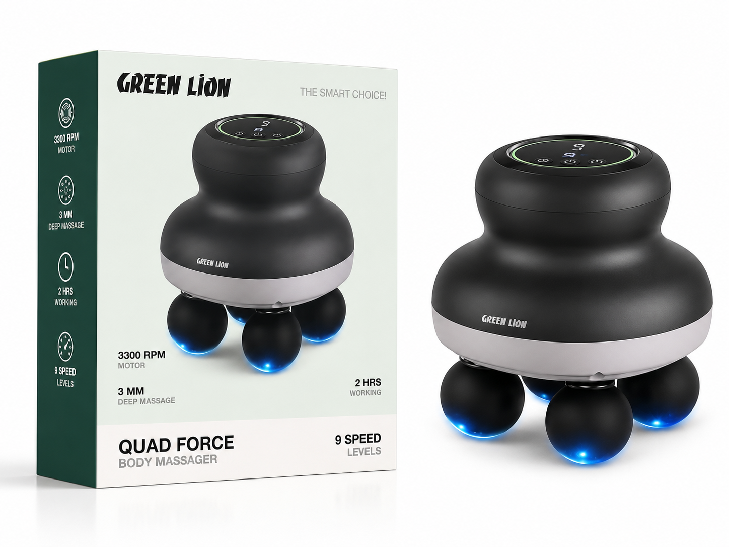 ماساژور بدن گرین لاین مدل Quad Force