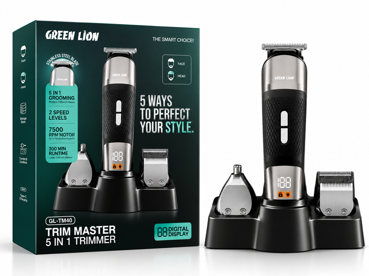 ماشین اصلاح ۵ کاره گرین لاین Trim Master