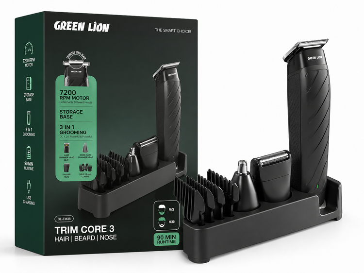 ماشین اصلاح ۳ کاره گرین لاین Trim Core 3