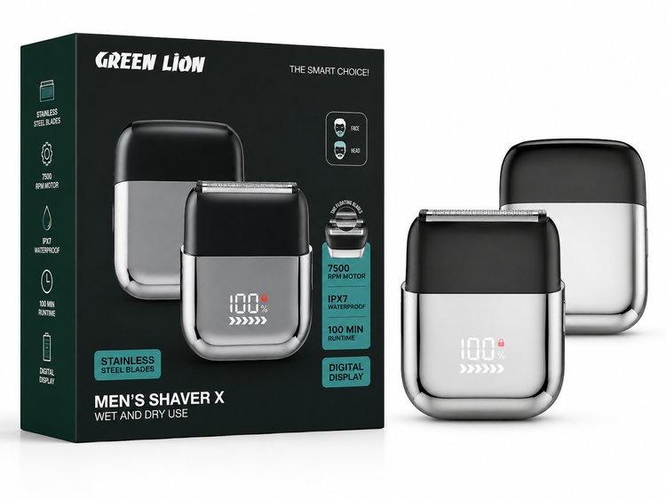 ماشین اصلاح موی صورت گرین لاین مدل Men's Shaver X