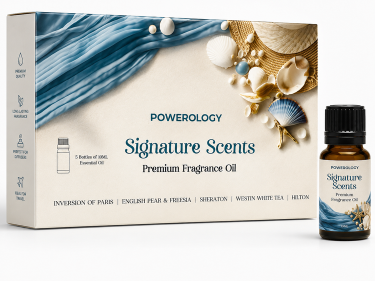 روغن خوشبوکننده پاورولوژی Signature Scents مجموعه ۵ عددی