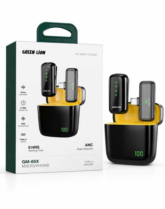 میکروفون بیسیم Green Lion GM-65X
