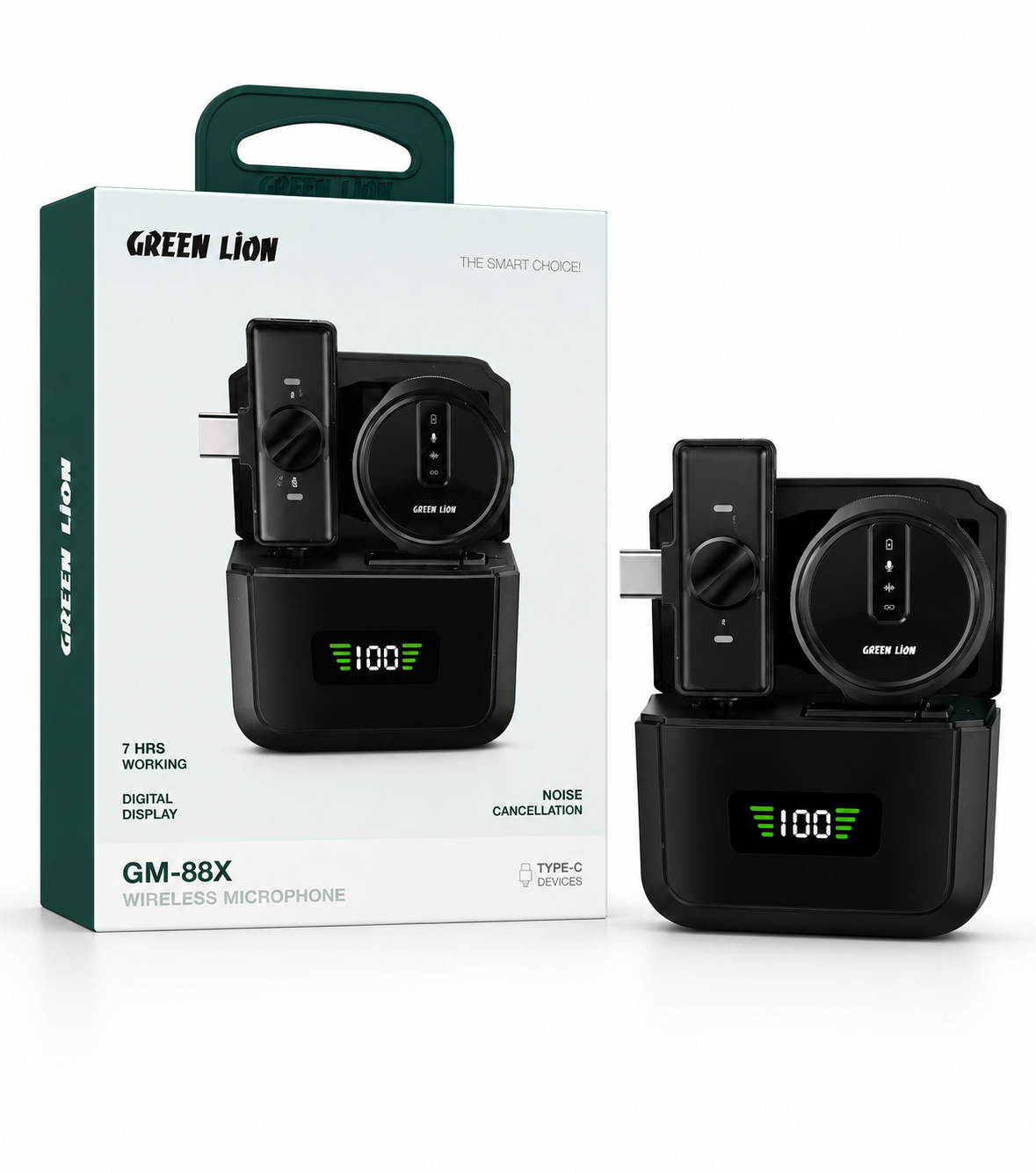 میکروفون بی‌سیم Green Lion GM-88X