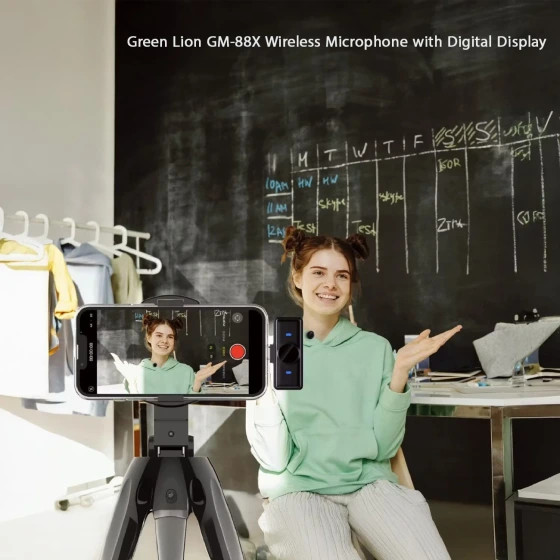 میکروفون بیسیم Green Lion GM-88X