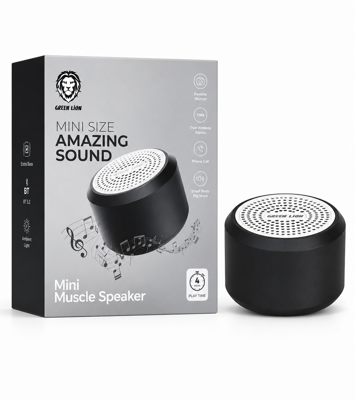 اسپیکر بلوتوثی Green Lion Mini Muscle Speaker