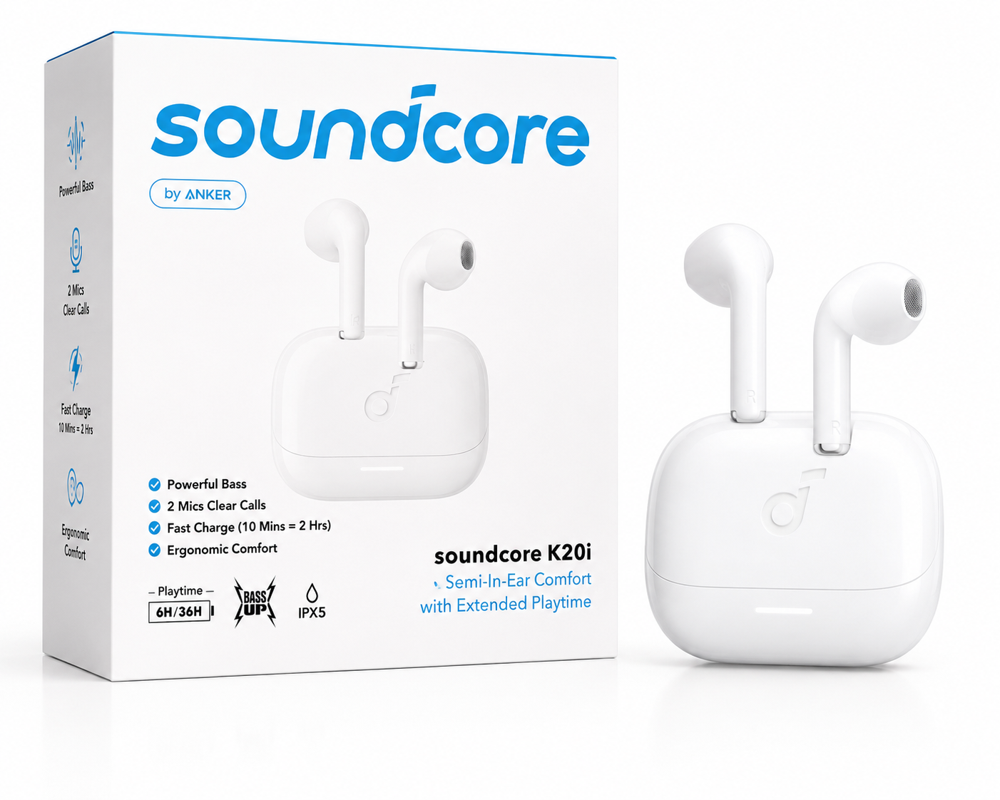 هندزفری بی‌سیم Soundcore K20iاورجینال