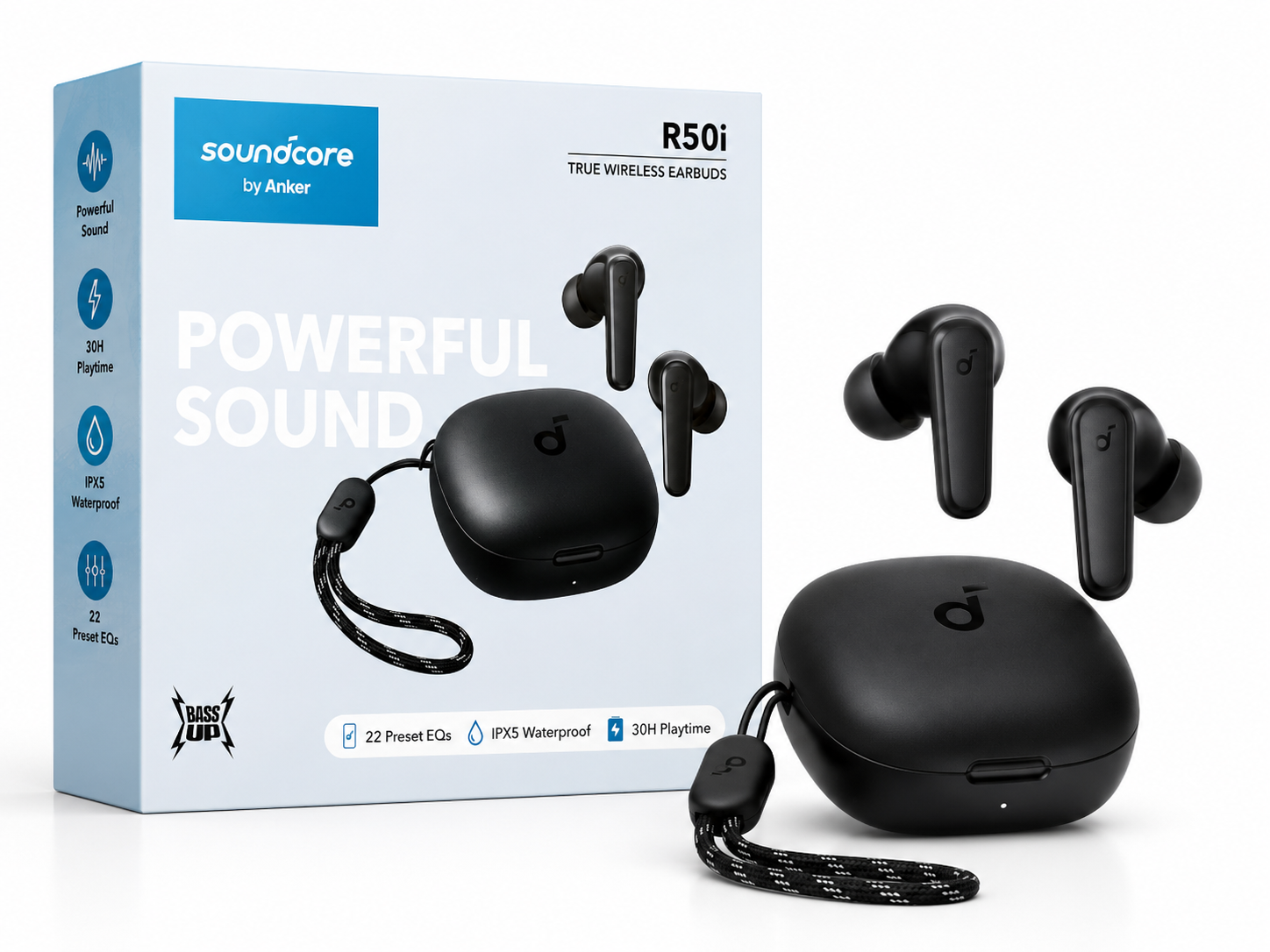 هندزفری بی‌سیم Soundcore R50iاورجینال اصل