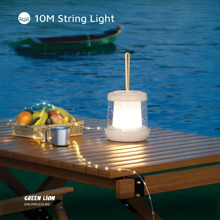 چراغ کمپینگ Green Lion Lumex LED Light به همراه ریسه نوری 5 متری