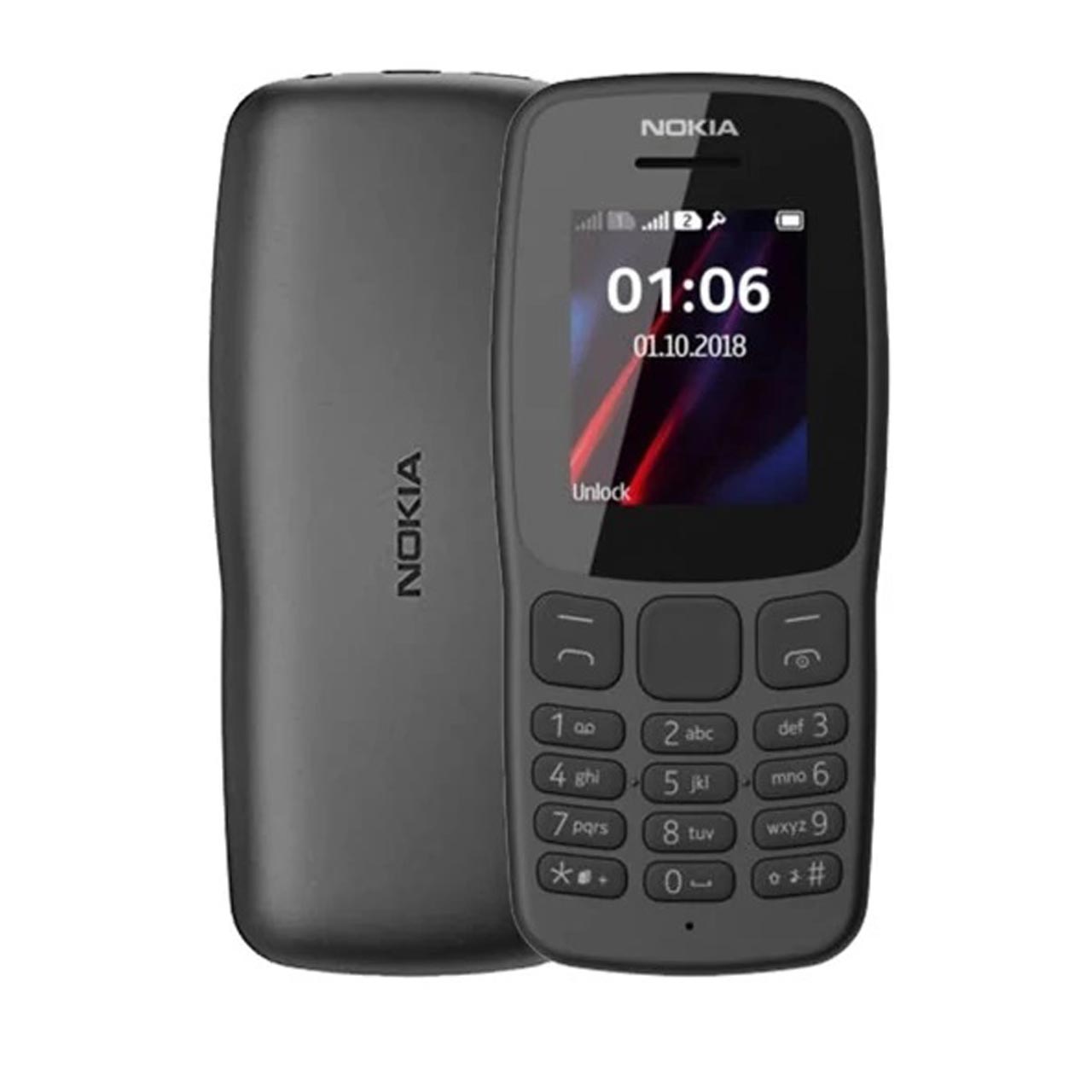 گوشی موبایل Nokia مدل 106-2018 دو سیم‌ کارت