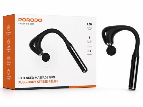 ماساژور تفنگی گردنی Porodo Extended Massage Gun