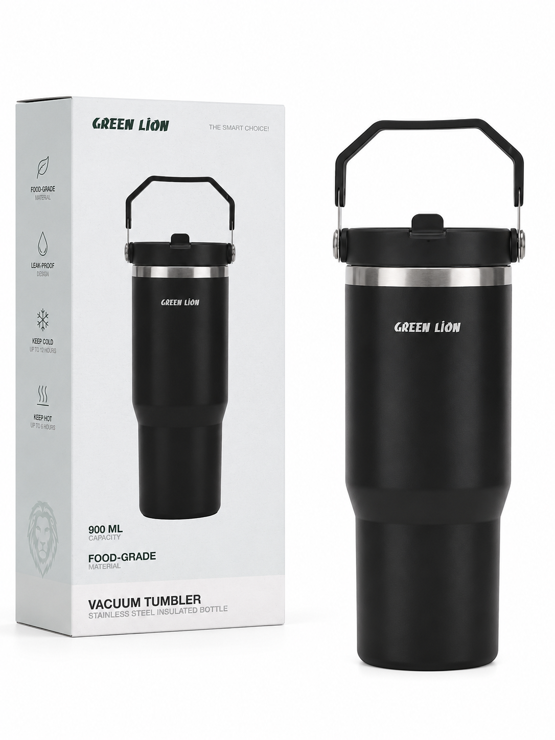 ماگ گرین لاین Vacuum Tumbler ظرفیت 900 میلی‌لیتر