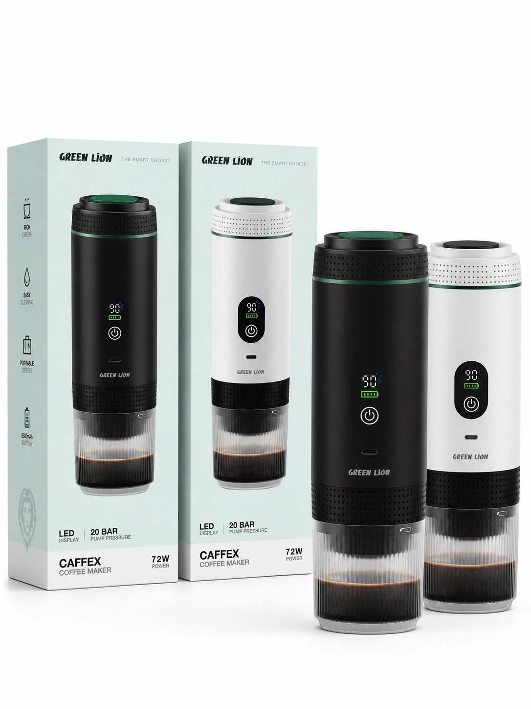 قهوه ساز شارژی Green Lion Caffex Coffee Maker