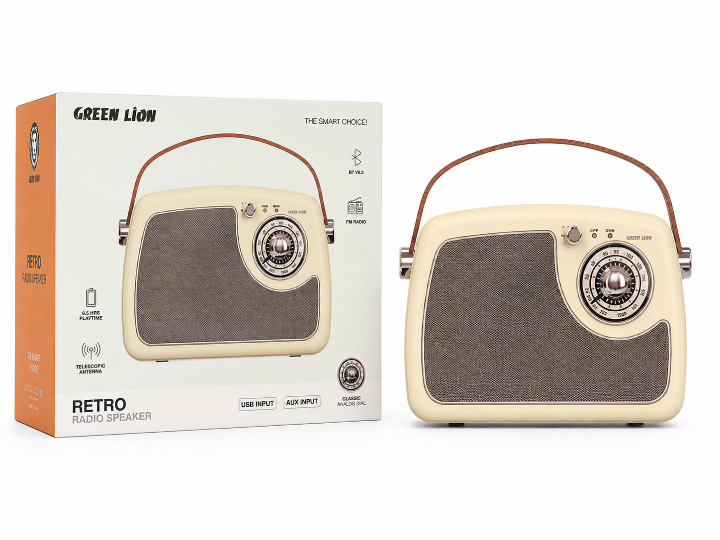 اسپیکر رادیویی Green Lion Retro Radio Speaker