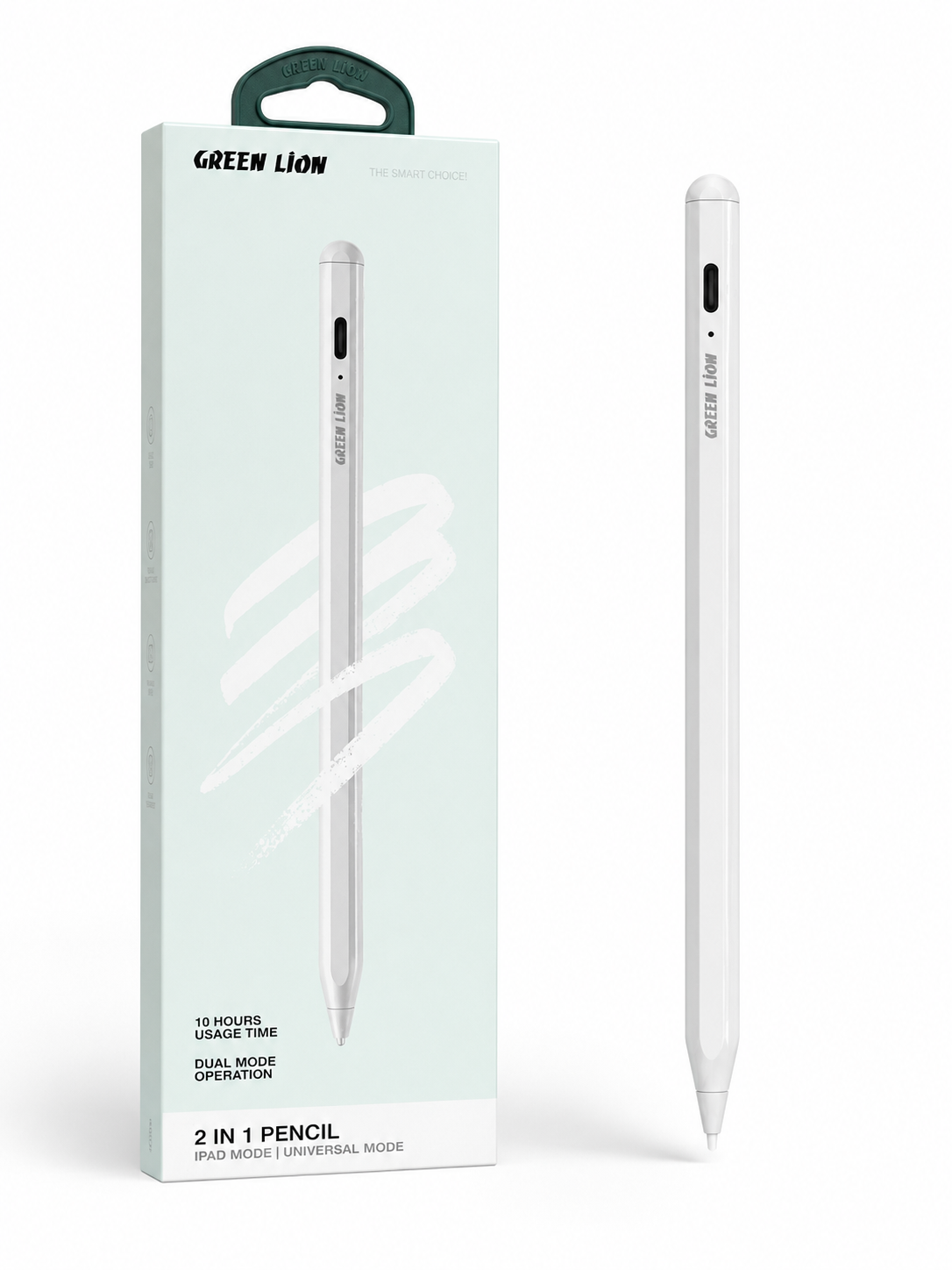 قلم هوشمند Green Lion مدل 2 in 1 Pencil