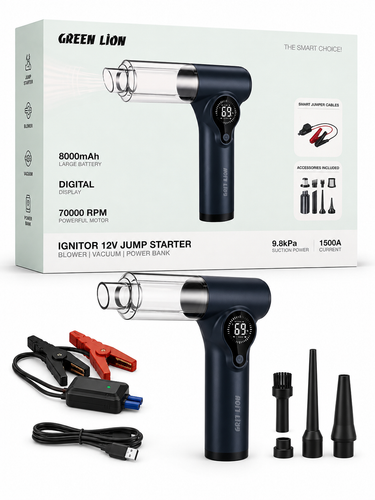 جامپ استارتر Green Lion مدل Ignitor 12V Jump Starter