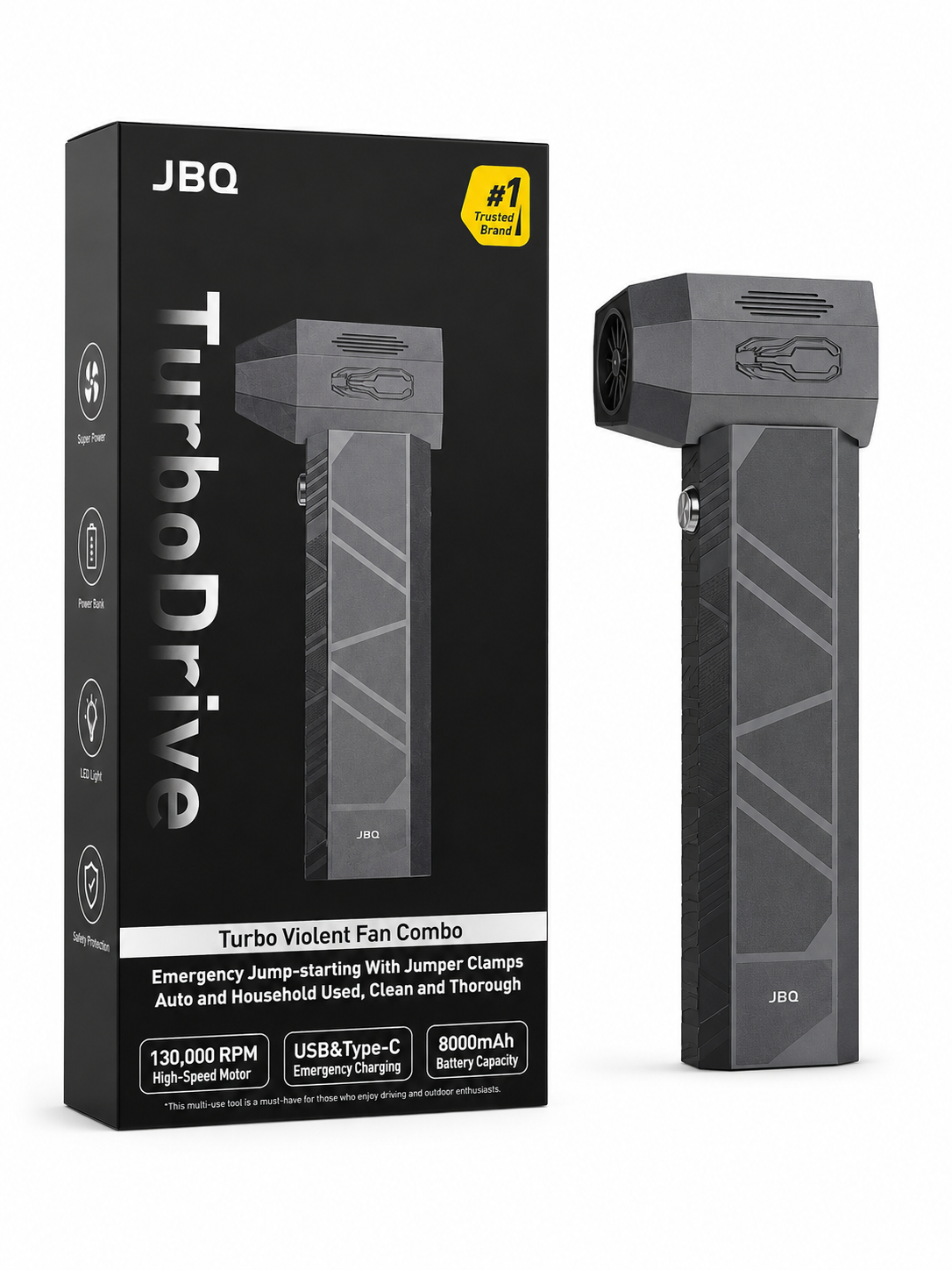 فن توربو شارژی چندکاره JBQ TurboDrive