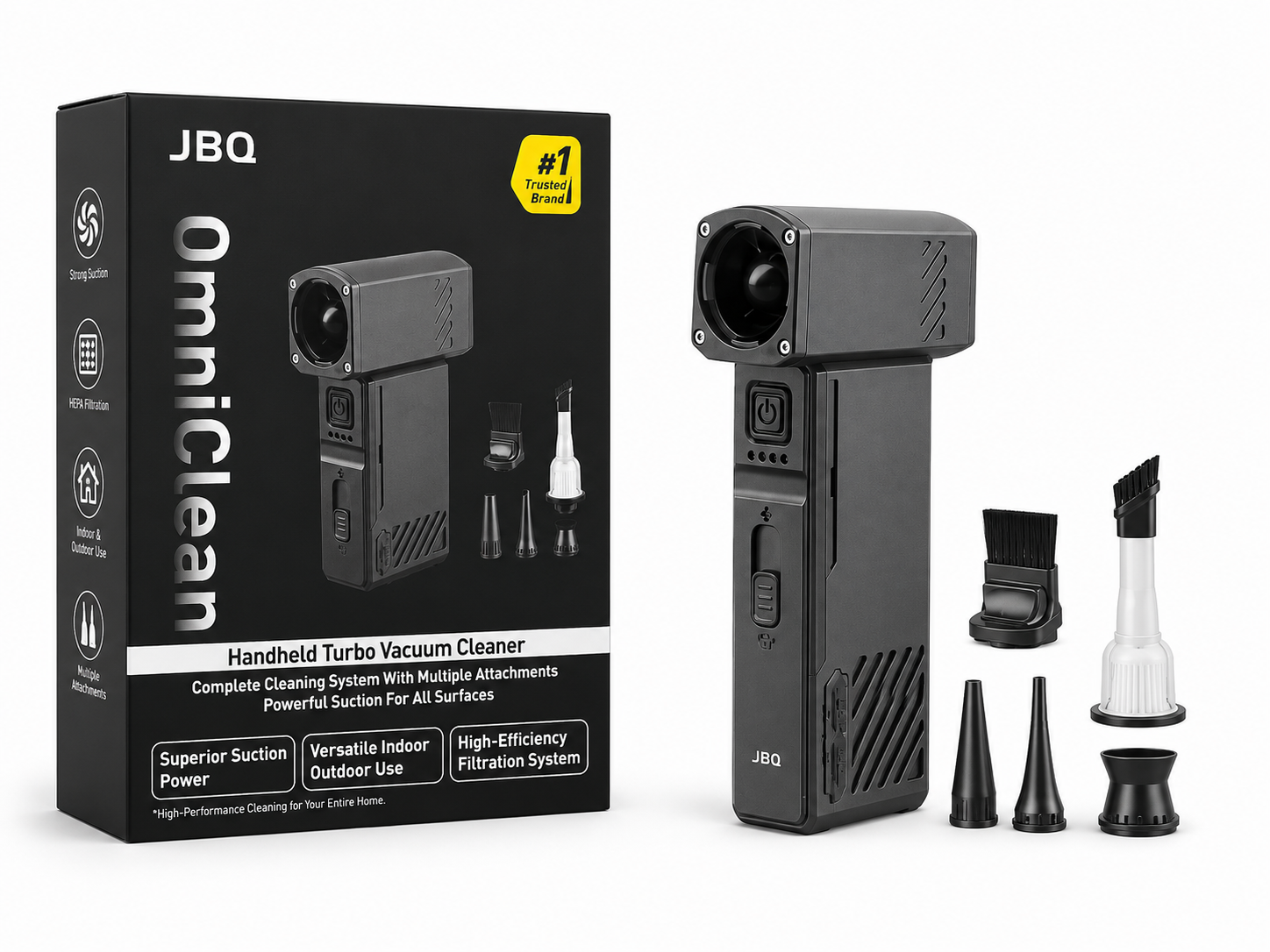 جت فن و جارو شارژی JBQ OmniClean