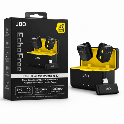 میکروفون بیسیم دوکاربره JBQ EchoFree USB-C