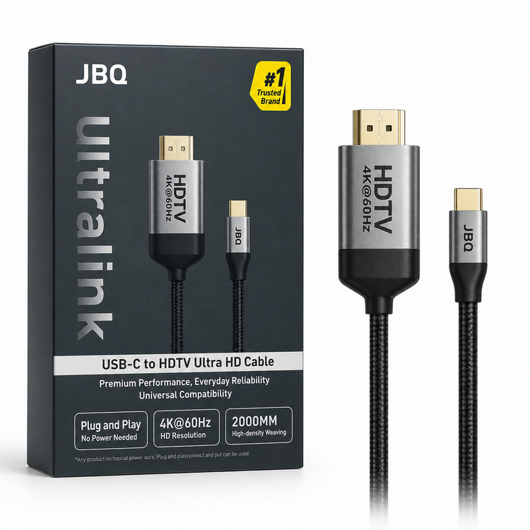 کابل تبدیل USB-C به HDMI مدل JBQ UltraLink 4K 60Hz
