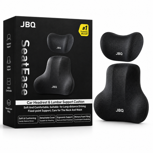 ست بالش پشتگردنی و گودی کمر خودرو JBQ SeatEase