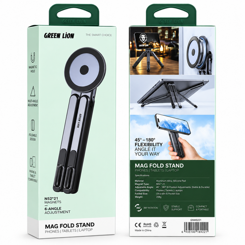پایه نگهدارنده مگنتی تاشو گرین لاین مدل Mag Fold Stand
