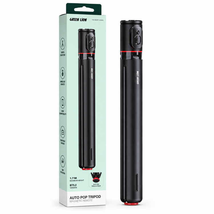 سهپایه گرین لاین مدل Auto Pop Tripod با ریموت مغناطیسی
