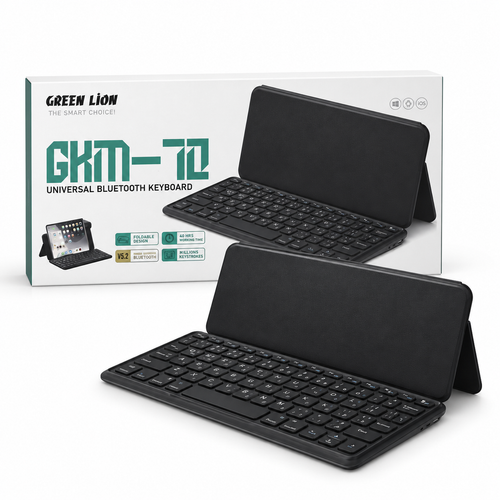 کیبورد بلوتوث یونیورسال گرین لاین مدل GKM-72