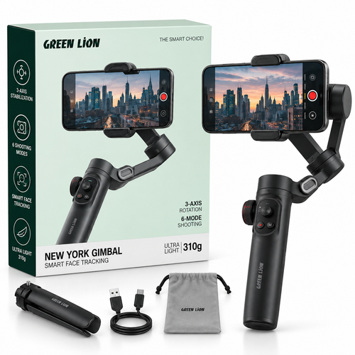 گیمبال موبایل گرین لاین مدل New York Gimbalاورجینال